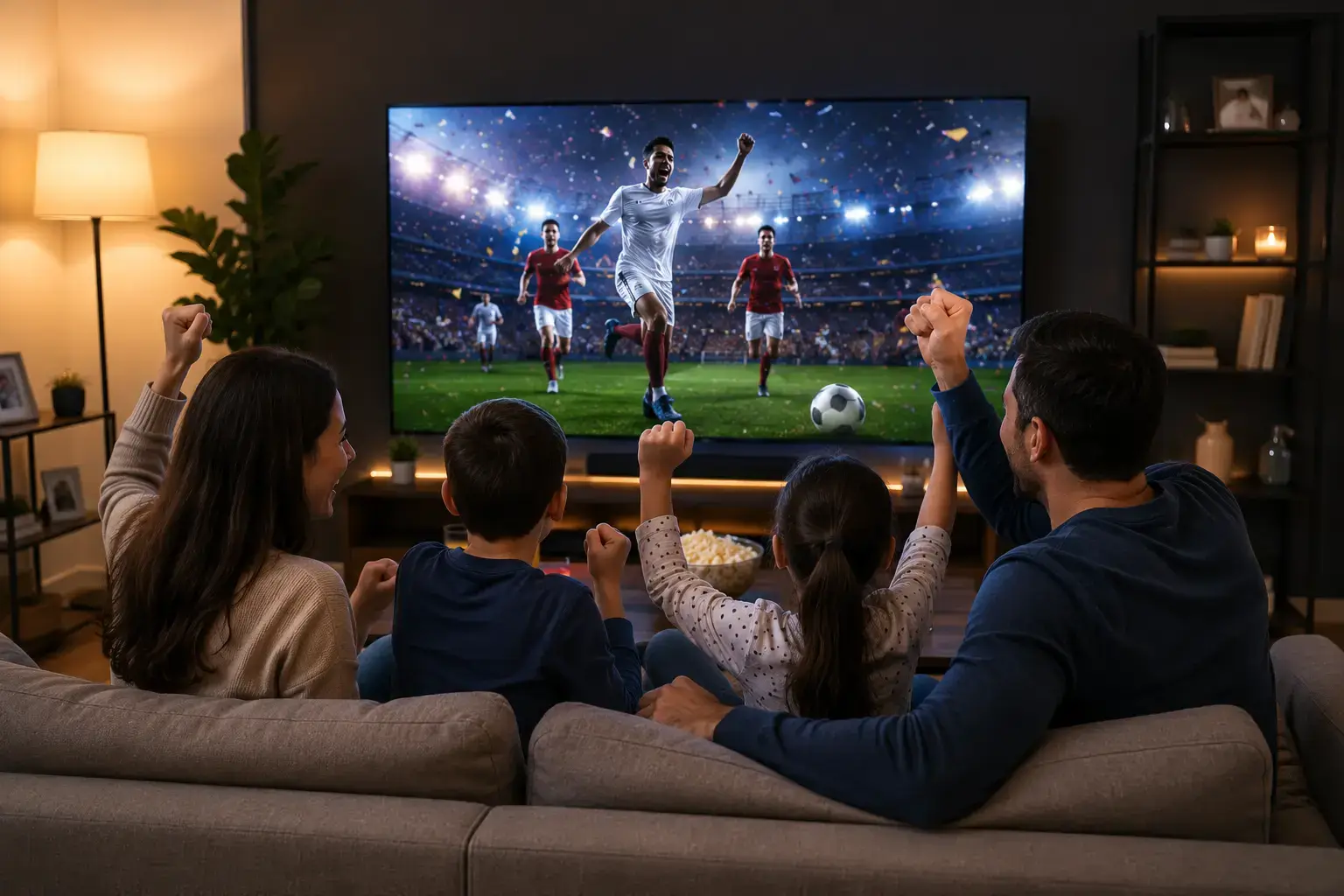 IPTV streaming service explained on a television screen